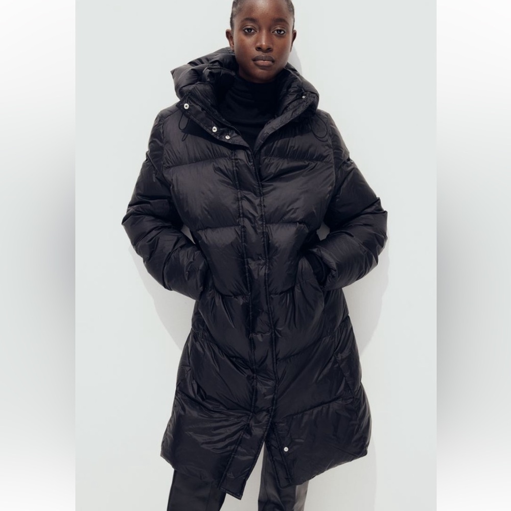 H&M Water-Repellent Down Puffer Coat